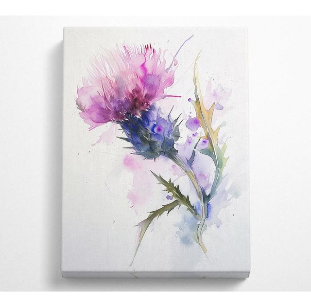 Pink Thistle - Print ClassicLiving Size: 106.6cm H x 66cm W on Productcaster.