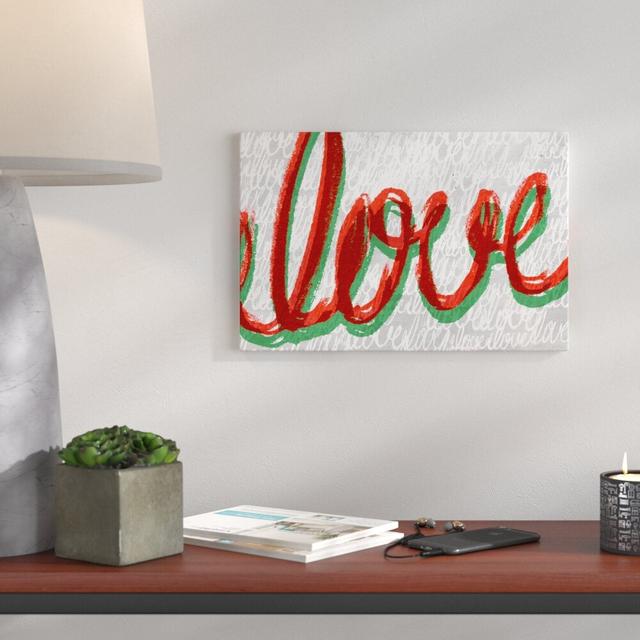 Love Italy by Oliver Gal - Textual Art Print East Urban Home Format: Wrapped Canvas, Size: 91.44cm H x 60.96cm W x 1.27cm D on Productcaster.