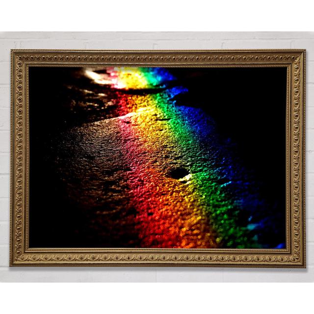 Regenbogen-Reflexion - Druck Ebern Designs Größe: 59,7 cm H x 84,1 cm B x 3 cm T on Productcaster.