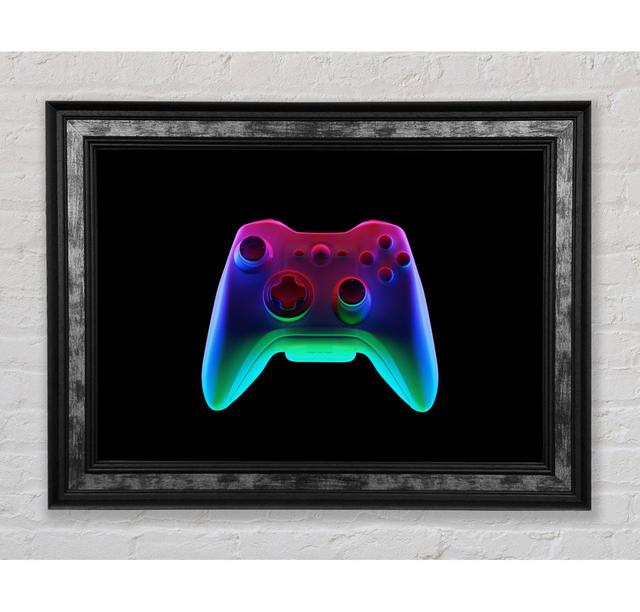 Der Neon Controller - Einzelne Bilderrahmen Kunstdrucke Bright Star Größe: 100cm H x 141,4cm B x 8cm T on Productcaster.