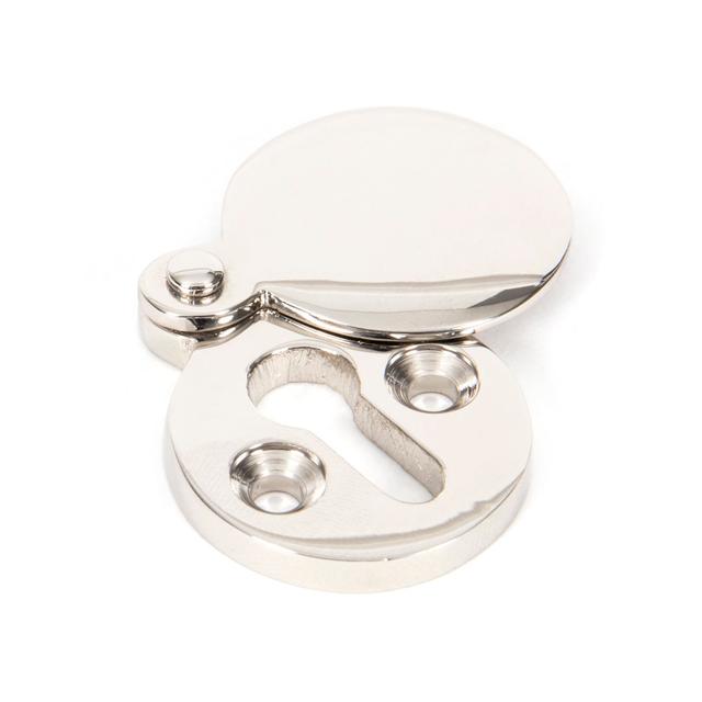 Escutcheon Satin Chrome From The Anvil Finish: Polished Nickel on Productcaster.