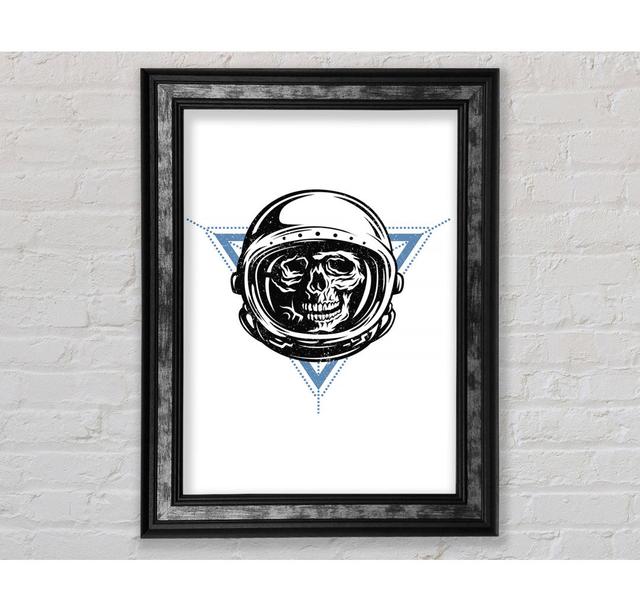 Space Skull - Single Picture Frame Art Prints Bright Star Size: 141.4cm H x 100cm W x 8cm D on Productcaster.