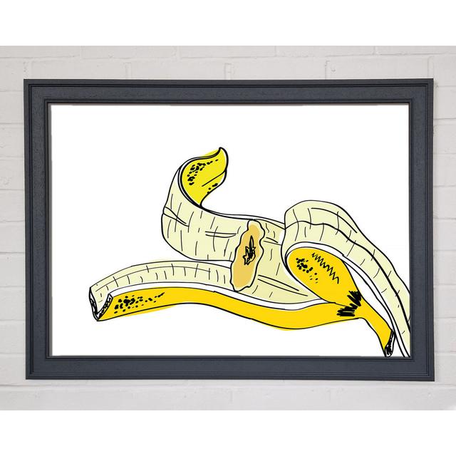 Banana Skin - Print Brambly Cottage Size: 21cm H x 29.7cm W x 1.5cm D on Productcaster.