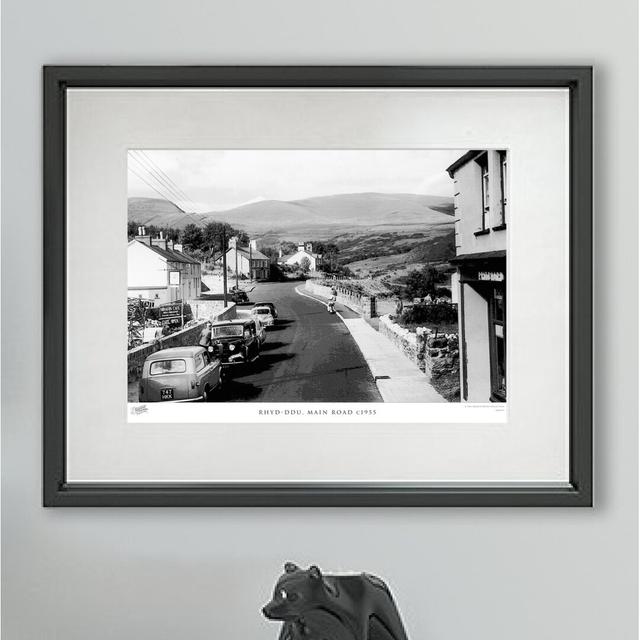 'Rhyd-Ddu, Main Road C1955' by Francis Frith - Picture Frame Photograph Print on Paper The Francis Frith Collection Size: 28cm H x 36cm W x 2.3cm D on Productcaster.