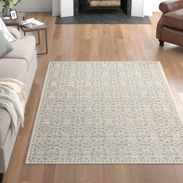 Luka Hand Tufted Wool Rug Lark Manor Rug Size: Rectangle 121 x 182cm on Productcaster.