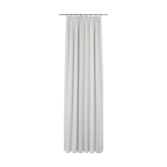 Ready-Store Pencil Pleat Sheer Curtain Brayden Studio Size: 225cm H x 300cm W, Curtain Colour: White on Productcaster.