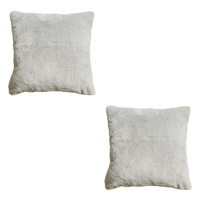 Aaira Square Cushion With Filling Fairmont Park Colour: Cream on Productcaster.