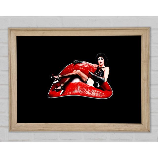 Rocky Horror Sweet Transvestite Framed Print Happy Larry Size: 21cm H x 29.7cm W x 1.5cm D on Productcaster.