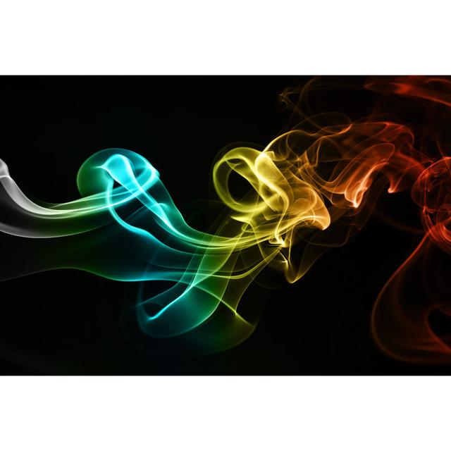 Ayvan Color Smoke by Arcoss - Print Metro Lane Size: 61cm H x 91cm W x 3.8cm D on Productcaster.