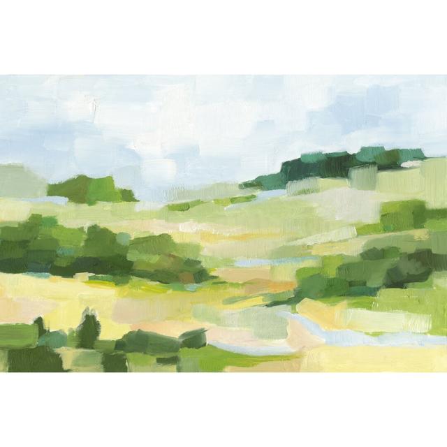 Clover Hill I by Ethan Harper - Wrapped Canvas Painting Rosalind Wheeler Size: 51cm H x 76cm W on Productcaster.