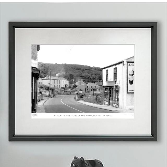 St Blazey, Fore Street And Luxulyan Valley C1955 by Francis Frith - Single Picture Frame Print The Francis Frith Collection Size: 60cm H x 80cm W x 2. on Productcaster.