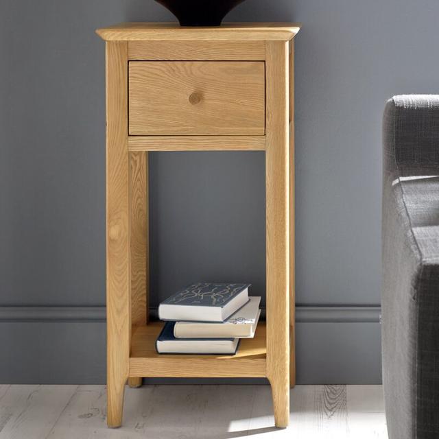 Side Table with Storage Gracie Oaks on Productcaster.