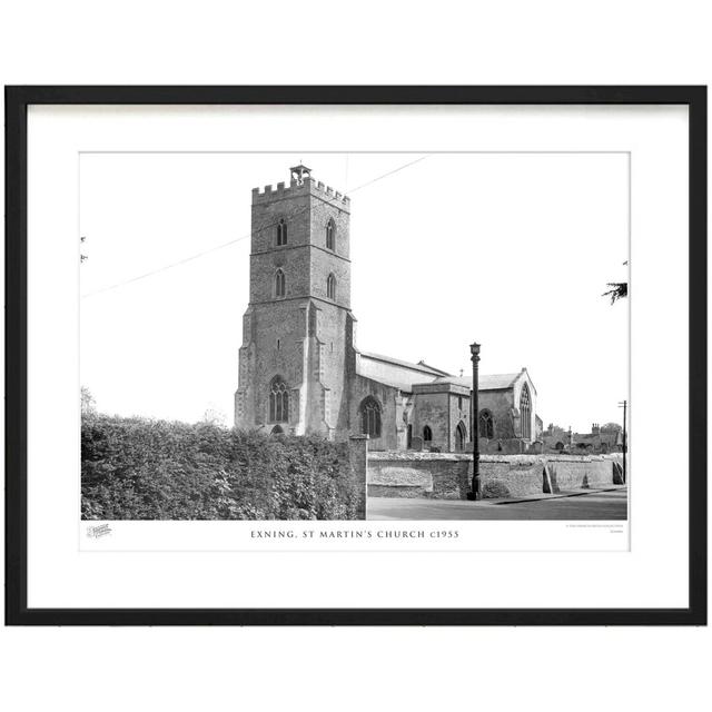 Exning, St Martin's Church C1955 by Francis Frith - Single Picture Frame Print The Francis Frith Collection Size: 45cm H x 60cm W x 2.3cm D on Productcaster.