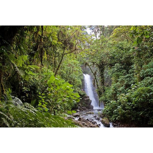 La Paz Waterfall by Christa Boaz - No Frame Print on Canvas Alpen Home Size: 81cm H x 122cm W on Productcaster.