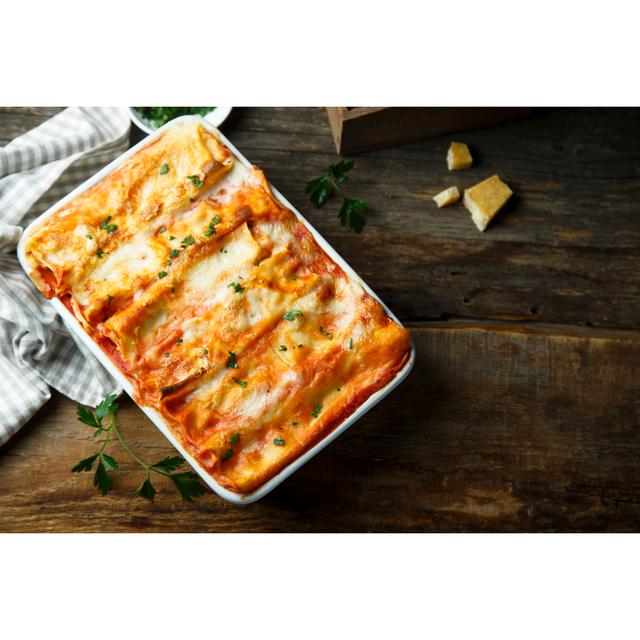 Baked Cannelloni Ebern Designs Size: 61cm H x 91cm W x 3.8cm D on Productcaster.