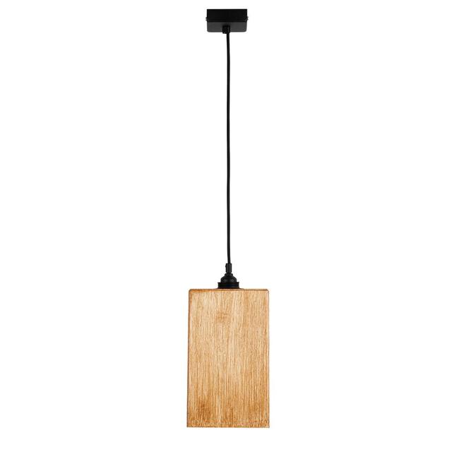 Deanna 1 - Light Single Pendant Gracie Oaks Shade Colour: Varnish on Productcaster.