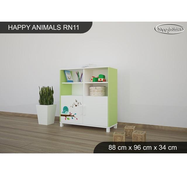 88Cm W Cube Unit Happy Babies Colour: Green on Productcaster.