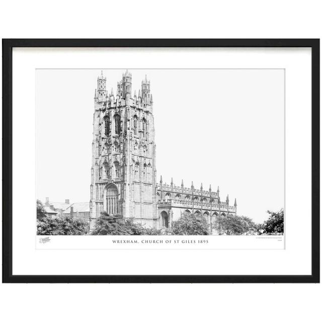 Wrexham, Church Of St Giles 1895 by Francis Frith - Single Picture Frame Print The Francis Frith Collection Size: 60cm H x 80cm W x 2.3cm D on Productcaster.