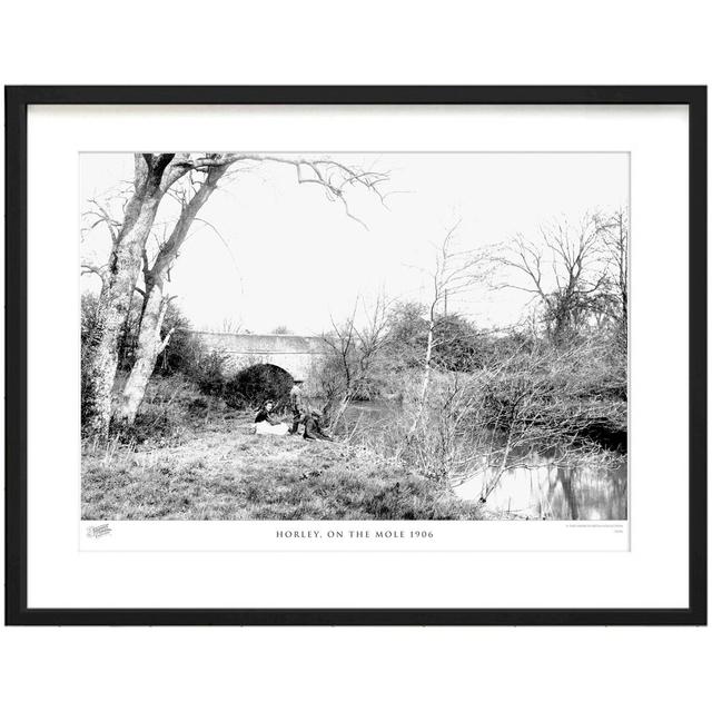 'Horley, on the Mole 1906' by Francis Frith - Picture Frame Photograph Print on Paper The Francis Frith Collection Size: 45cm H x 60cm W x 2.3cm D on Productcaster.