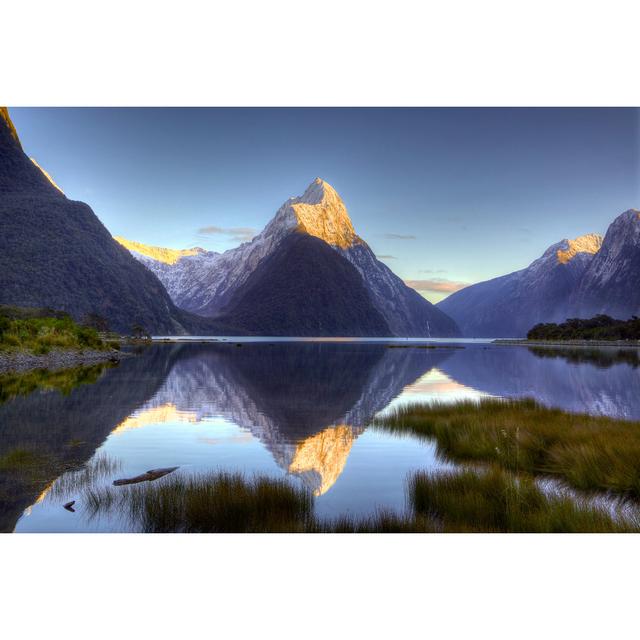 Bylas Golden Peak - Wrapped Canvas Photograph Alpen Home Size: 30cm H x 46cm W x 3.8cm D on Productcaster.