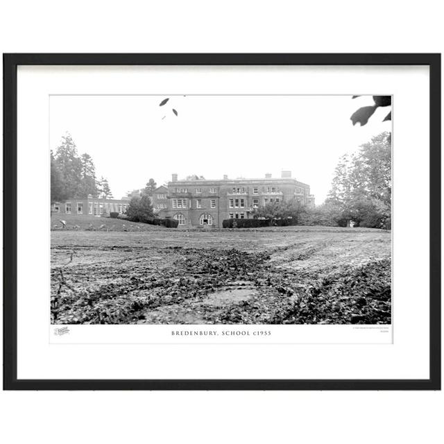 'Bredenbury, School C1955' by Francis Frith - Picture Frame Photograph Print on Paper The Francis Frith Collection Size: 60cm H x 80cm W x 2.3cm D on Productcaster.