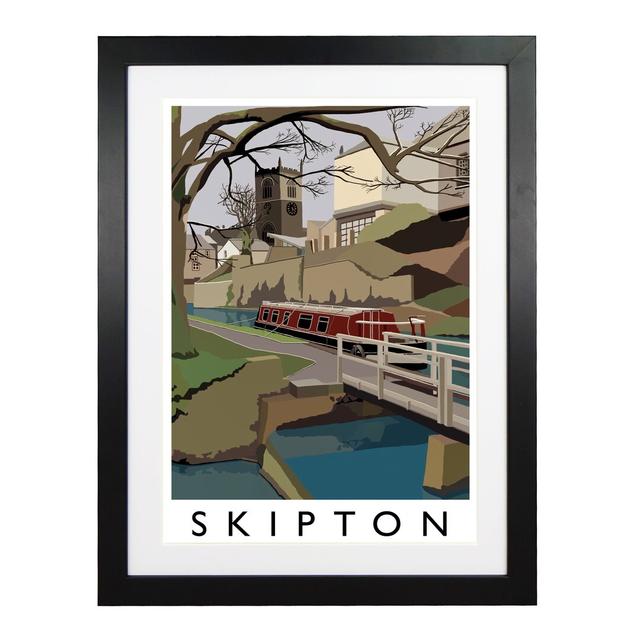 Skipton 3 by Richard O'Neil - Graphic Art Print on Paper East Urban Home Format: Black Wood Frame, Size: 54 cm H x 44 cm W x 2.2 cm D on Productcaster.