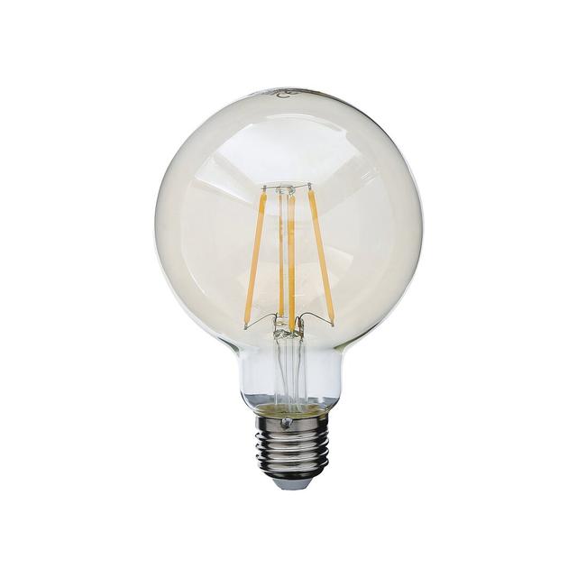 6W E27 Dimmable LED Edison Light Bulb Amber Symple Stuff on Productcaster.