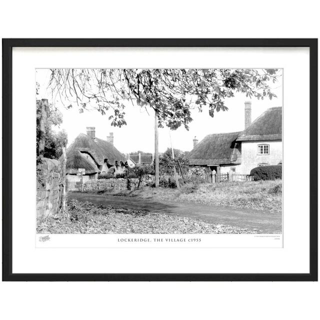 Lockeridge, The Village C1955 - Single Picture Frame Print The Francis Frith Collection Size: 45cm H x 60cm W x 2.3cm D on Productcaster.