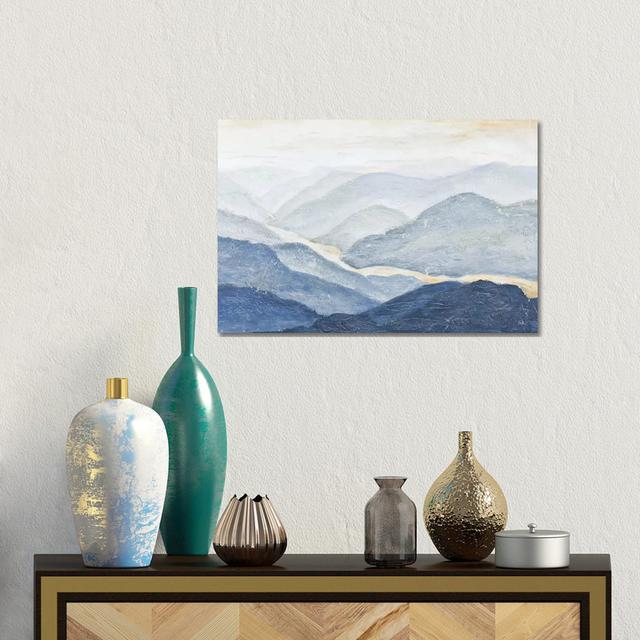 Blue Mountains by Patricia Pinto - Gallery-Wrapped Canvas Giclée on Canvas Union Rustic Format: No Frame, Size: 30.48cm H x 45.72cm W x 1.905cm D on Productcaster.