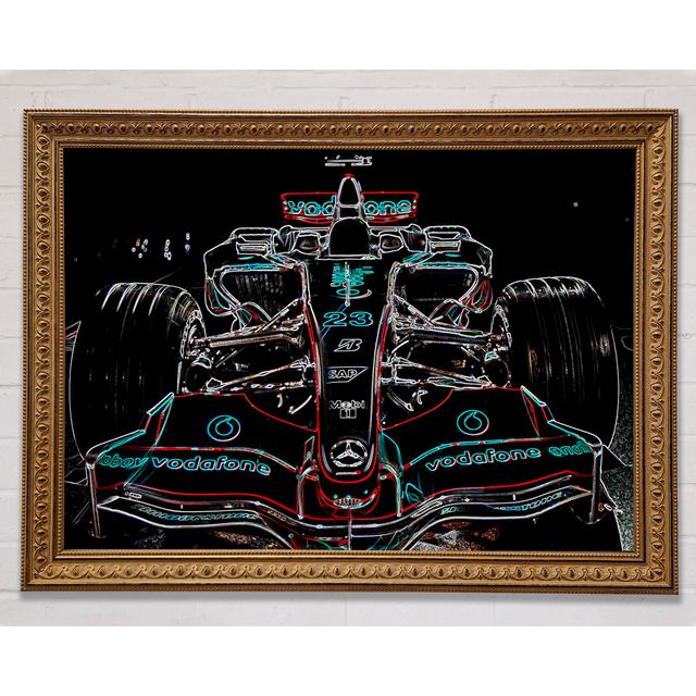 Formula One Pole Postion - Single Picture Frame Art Prints Rosalind Wheeler Size: 100cm H x 141.4cm W on Productcaster.