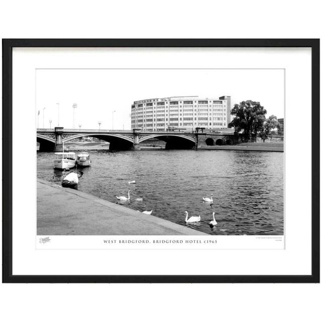 'West Bridgford, Bridgford Hotel C1965' - Picture Frame Photograph Print on Paper The Francis Frith Collection Size: 45cm H x 60cm W x 2.3cm D on Productcaster.