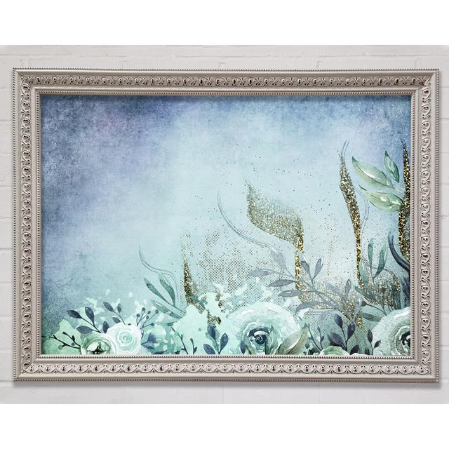 Leaves In The Frost Framed Print Bright Star Size: 21cm H x 29.7cm W x 3cm D on Productcaster.