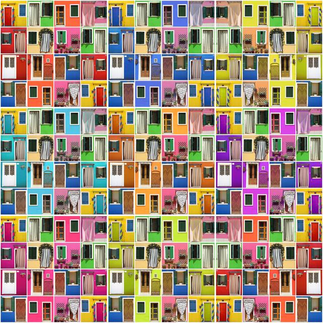 Nutrioso Abstract House - Wrapped Canvas Graphic Art Metro Lane Size: 51cm H x 51cm W x 3.8cm D on Productcaster.