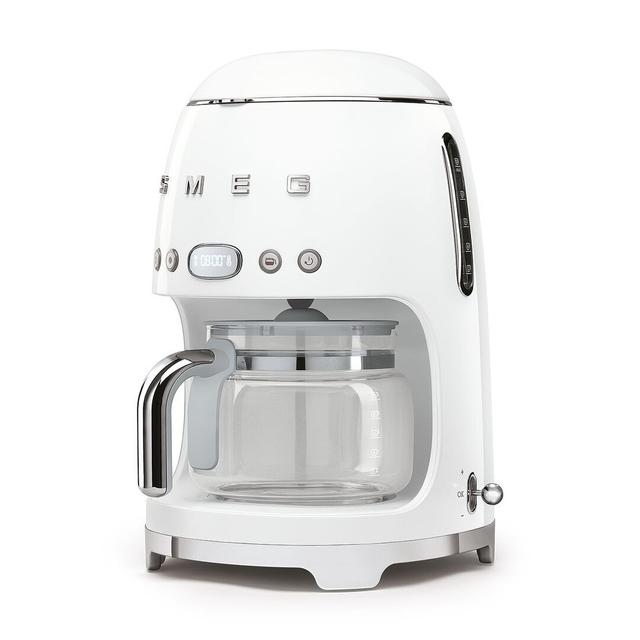 Smeg 50s Style Retro Drip Coffee Machine Smeg Colour: White on Productcaster.