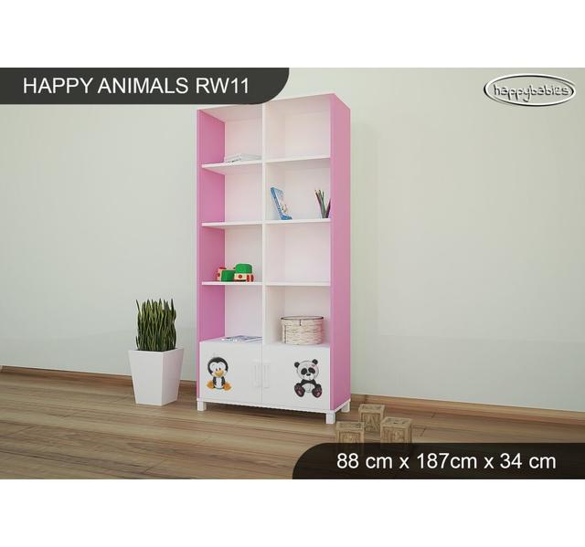 187cm H X 88cm W Chip Resistant Animals Kids Cube Happy Babies Colour: Pink on Productcaster.