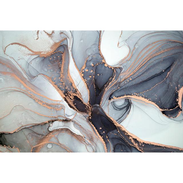 Luxury Abstract Fluid Fairmont Park Size: 61cm H x 91cm W on Productcaster.