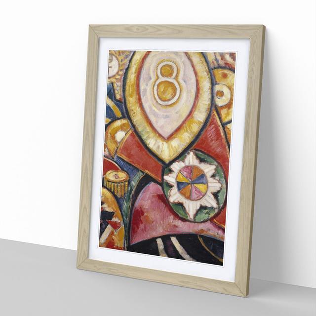 Painting No.48 by Marsden Hartley - Picture Frame Painting East Urban Home Frame Option: Oak Framed, Size: 65cm H x 48cm W x 2cm D on Productcaster.