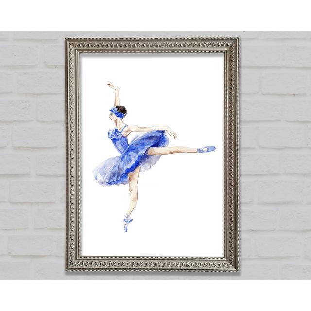 Blue Ballerina 8 - Print Mercer41 Size: 118.9cm H x 84.1cm W on Productcaster.