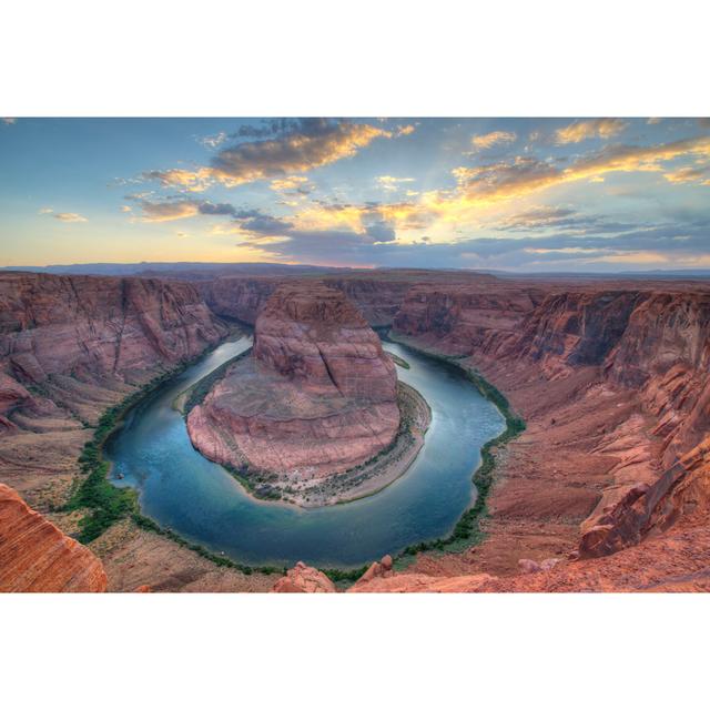 Grand Canyon Sunset by Scott Bennion - Wrapped Canvas Art Prints Natur Pur Size: 51cm H x 76cm W on Productcaster.