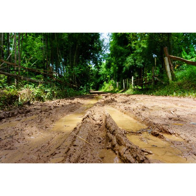 Village at Countryside After Rain. by Yanadhorn Bhukkanasuta - Wrapped Canvas Photograph 17 Stories Size: 81cm H x 122cm W on Productcaster.