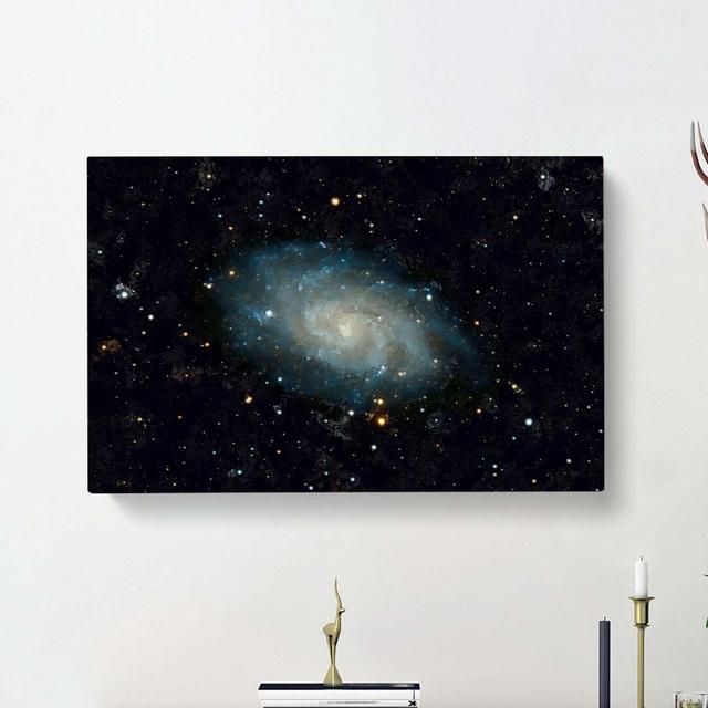 Universe in Abstract Vol.57 in Abstract - Wrapped Canvas Graphic Art Print East Urban Home Size: 60cm H x 91cm W x 3cm D on Productcaster.