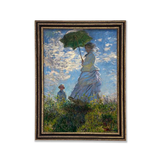 Monet Madame Monet And Her Son - Single Picture Frame Art Prints Rosalind Wheeler Size: 42cm H x 29.1cm W on Productcaster.