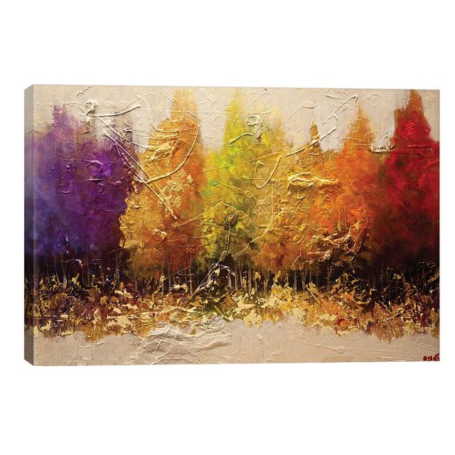 Five Seasons by Osnat Tzadok - Wrapped Canvas Painting Union Rustic Size: 45.72cm H x 66.04cm W x 1.91cm D on Productcaster.