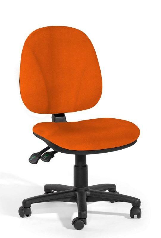 Office Chair Symple Stuff Arms: Armless, Colour: Orange on Productcaster.