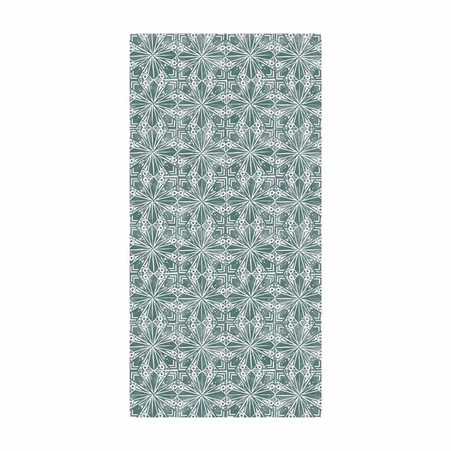 Tampico Power Loomed Blue/Grey Rug Bloomsbury Market Rug Size: Rectangle 140 x 280cm on Productcaster.