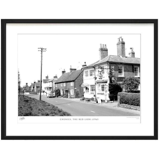 'Chenies, the Red Lion C1965' by Francis Frith - Picture Frame Photograph Print on Paper The Francis Frith Collection Size: 40cm H x 50cm W x 2.3cm D on Productcaster.