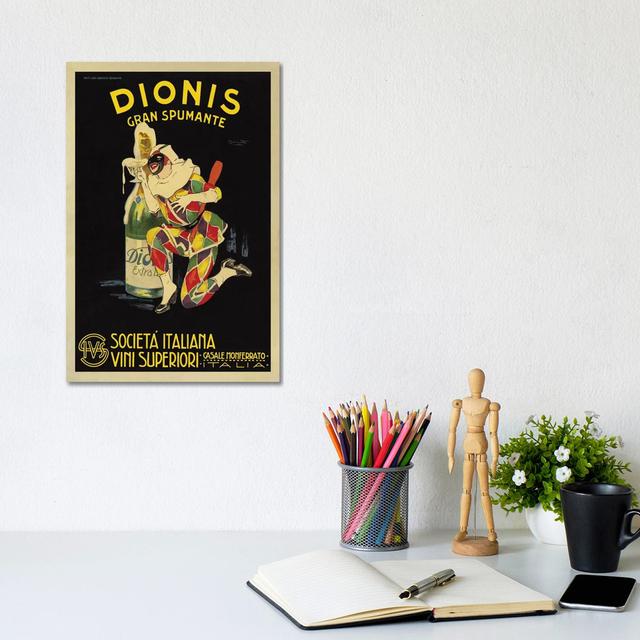 Dionis, 1925 Ca. by Plinio Codognato - Wrapped Canvas Graphic Art Happy Larry Size: 30.48cm H x 20.32cm W x 1.91cm D on Productcaster.