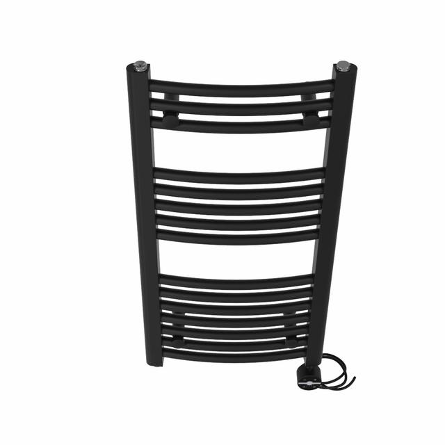 Damonni Curved Towel Rail Heated Towel Rails Metro Lane on Productcaster.