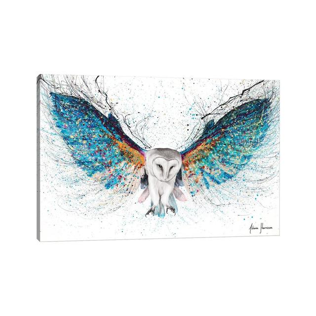 Opulent Night Owl by Ashvin Harrison - Photograph Print on Canvas 17 Stories Size: 45.72cm H x 66.04cm W x 3.81cm D, Format: Wrapped Canvas on Productcaster.