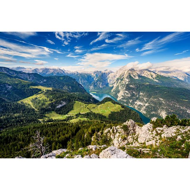 Allgau Alps by Gehringj - Wrapped Canvas Art Prints Alpen Home Size: 20cm H x 30cm W x 3.8cm D on Productcaster.